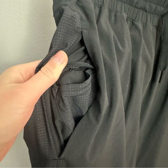 Outdoor Voices Black Athletic Jogger Pants Size Medium Drawstring Gym Workout - Picture 4 of 16